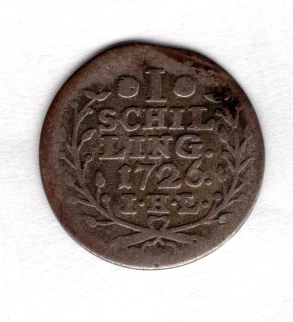 Hamburg. Schilling 1726.   dy16057