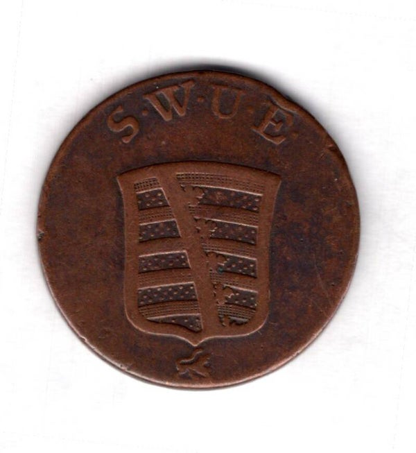 Saxe-Weimar-Eisenach. 3 Pfennig 1792.