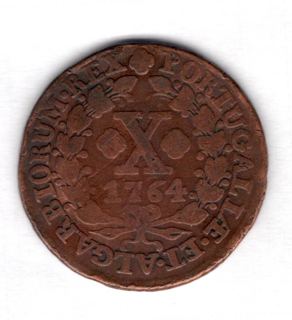 Portugal. 10 Reis 1764.   dy16065