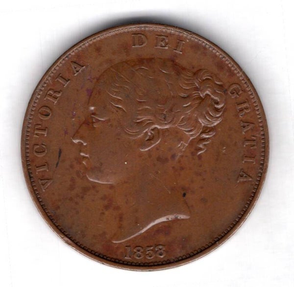 Victoria. Penny 1858.