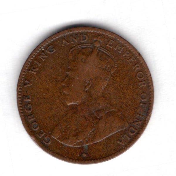Mauritius. 2 Cents 1924.