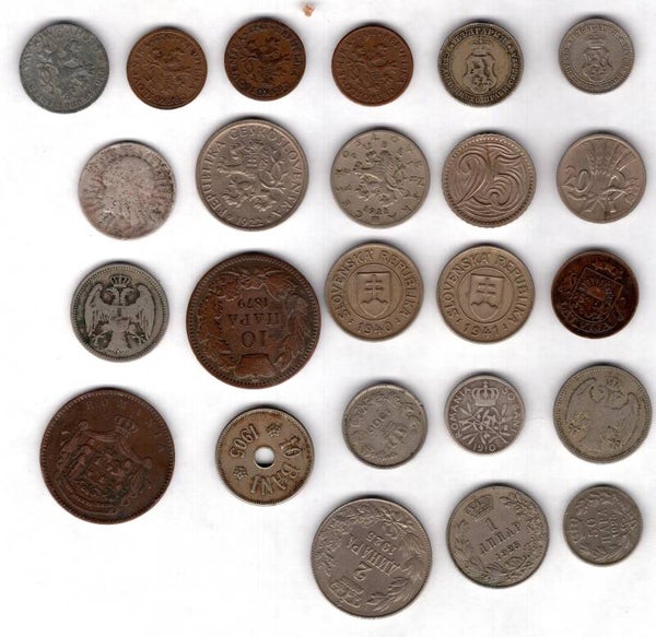 Eastern Europe. 24 Coins. DY16123
