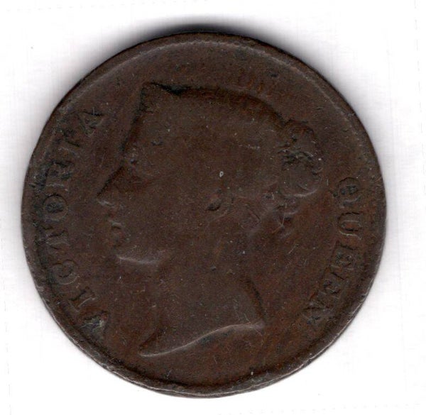 India Straits. 1 Cent 1862.