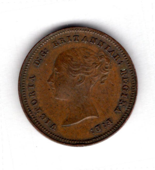 Victoria. Half Farthing 1843. NEF.