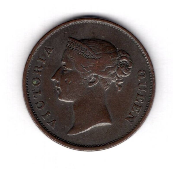 India Straits. 1 Cent. 1862.