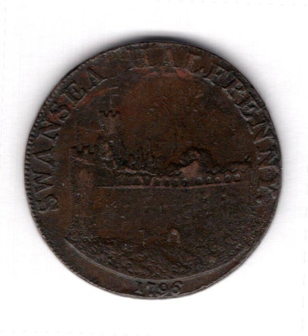 Swansea/John Voss Draper. Halfpenny 1796.