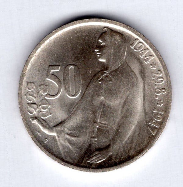 Czechoslovkia. 50 Korun 1947.   dy16308