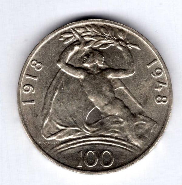 Czechoslovakia. 100 Korun 1948.   dy16317