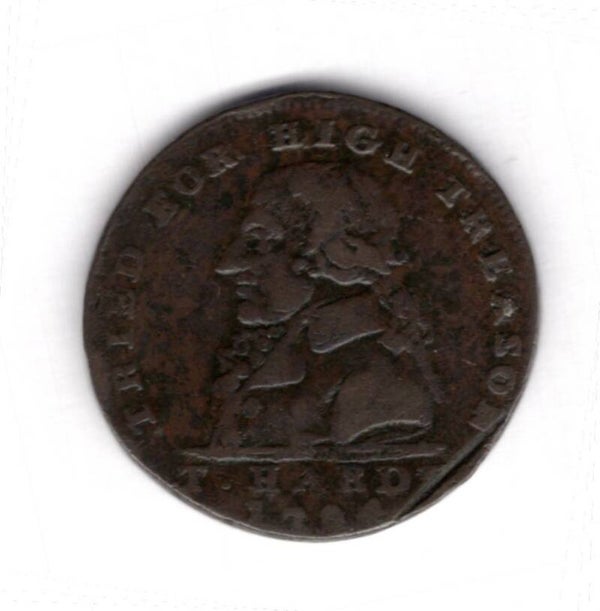 T. Hardy Middlesex Halfpenny 1794.   DY16321
