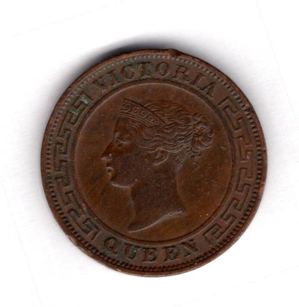 Ceylon. Cent 1870.
