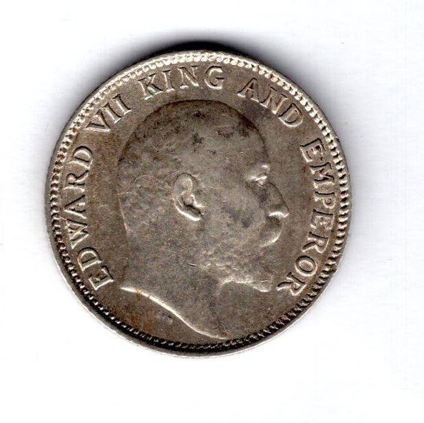 India. 1/4 Rupee 1904. dy16391