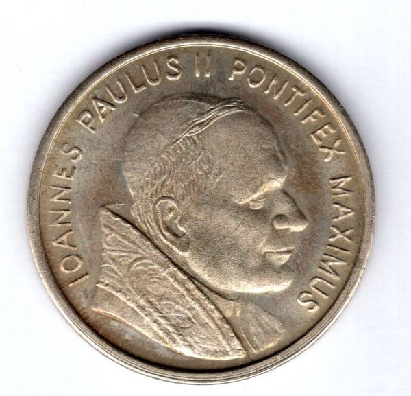 Vatican. Pope John Paul II. Medallion with St Paul's 1983.