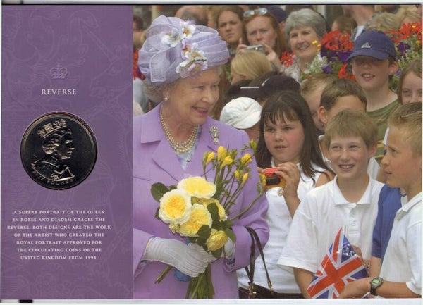 Great Britain. Golden Jubilee £5 2002 BU.  dy16460