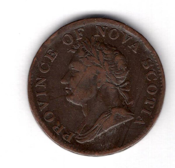 Nova Scotia. Halfpenny Token 1832.  dy16486