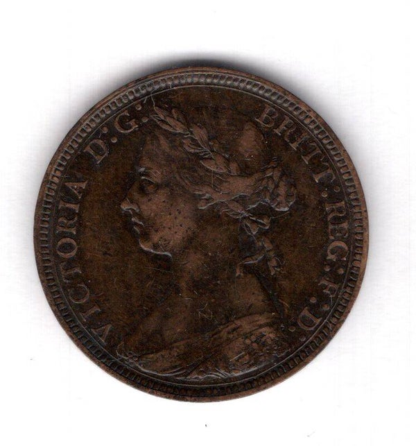 Victoria. Halfpenny 1883.