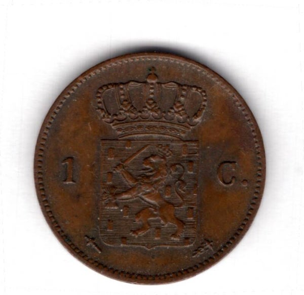 Netherlands. Cent 1862.   dy16492