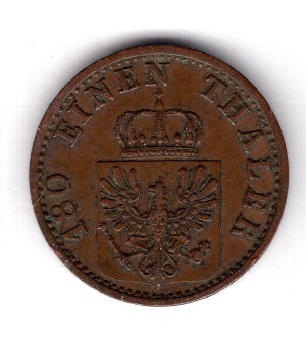 Prussia. 2 Pfennig 1868B.  dy16510