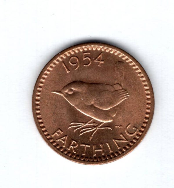 Elizabeth II. Farthing 1954.