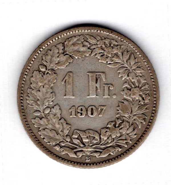 Switzerland. Franc 1907.   dy16532