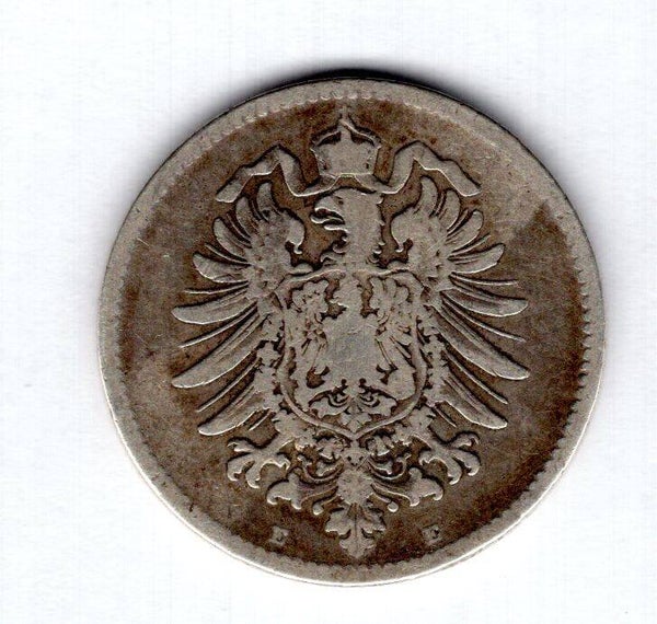 Germany. Mark 1881E.