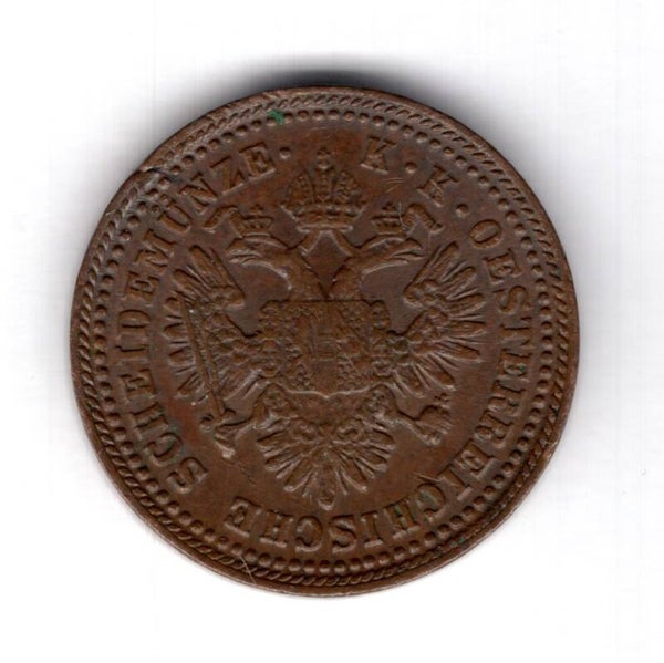 Austria. Kreuzer 1851A.