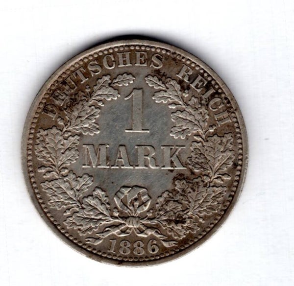 Germany. Mark 1886A.