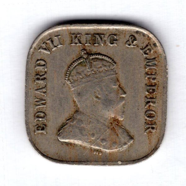 Ceylon. 5 Cents 1910.