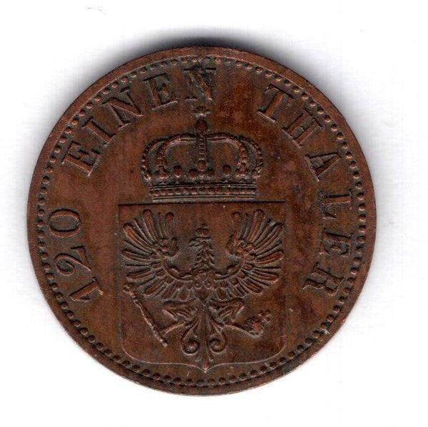 Prussia. 3 Pfennig 1855A.   dy16607
