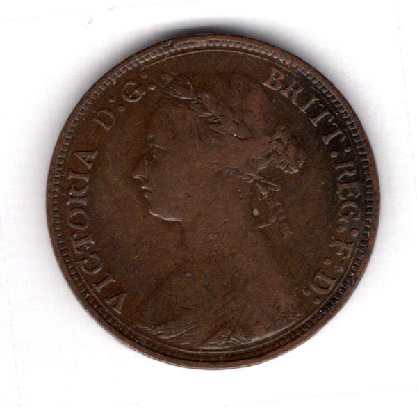 Victoria. Halfpenny 1881.