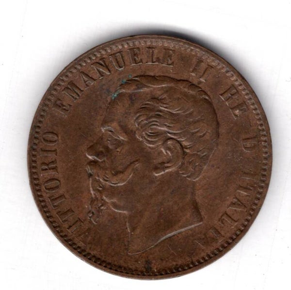 Italy. 10 Centesimi 1867H.  dy16658