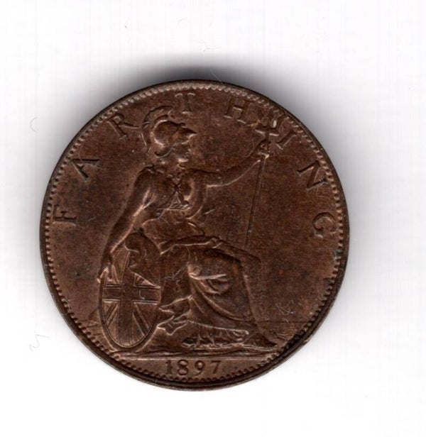 Victoria. Farthing 1897.    DY16667