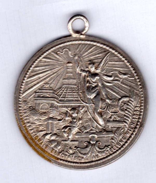 Austria. Vienna, Electric Exhibition 1883.