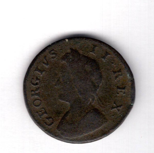 George II. Farthing 1735.