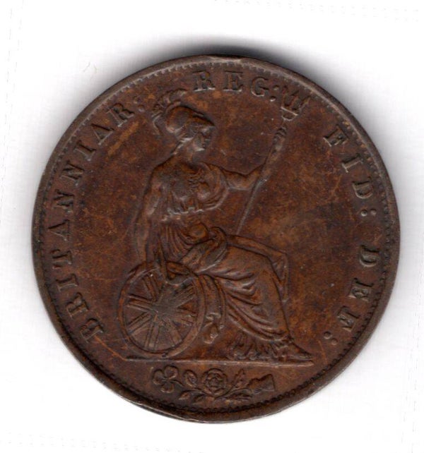 Victoria. Halfpenny 1854.   DY16748