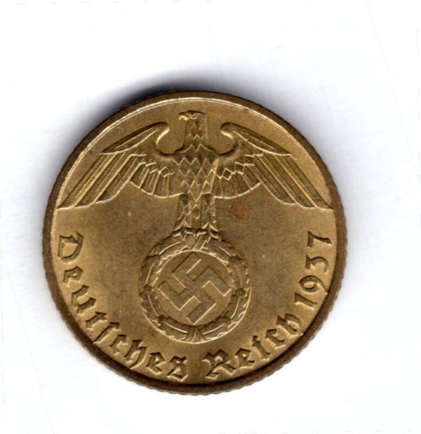 Germany. 5 Pfennig 1937J.   dy16757