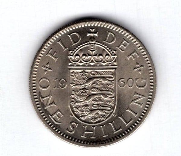 Elizabeth II. Shilling. 1960E.