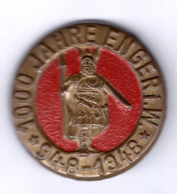 Enger. i.Westphalia. 1,000 Anniversary 948-1948 badge.   DY16809