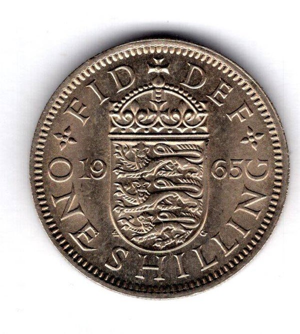 Elizabeth II. Shilling 1965E.    DY16850