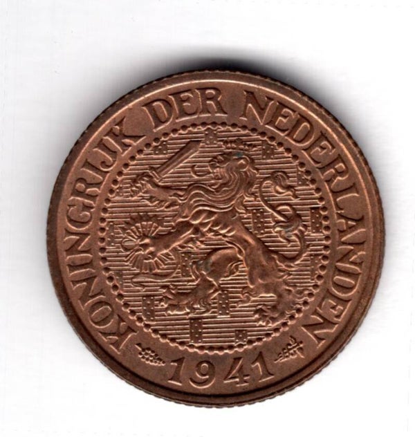 Netherlands. 2.5 Cent 1941.   dy16873