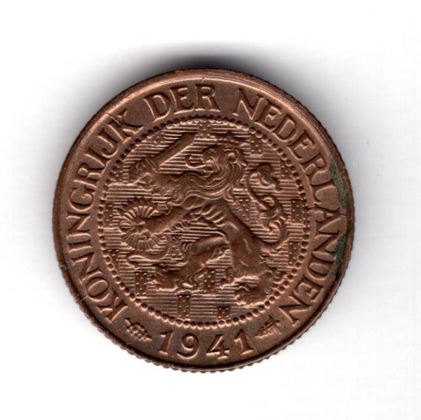 Netherlands. Cent 1941.   dy16875
