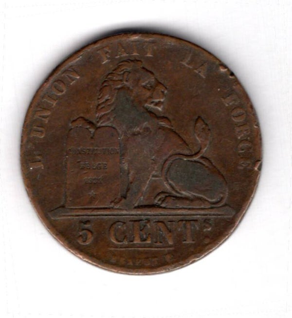 Belgium. 5 Centimes 1842.     DY16944