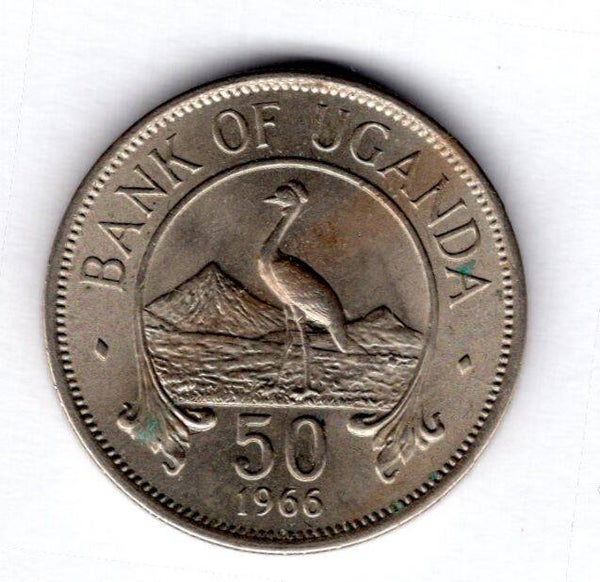 Uganda. 50 Cents 1966.