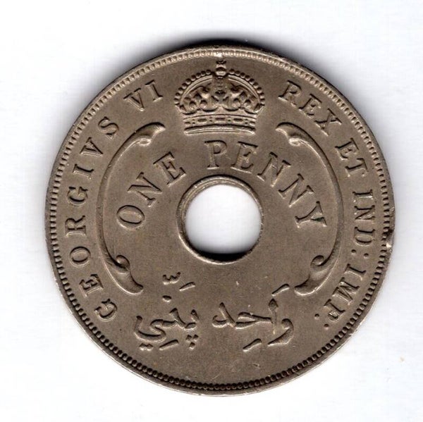 British West Africa. Penny 1942.    DY16986