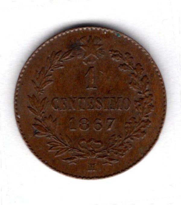 Italy. Centesimo 1867M.    DY16996