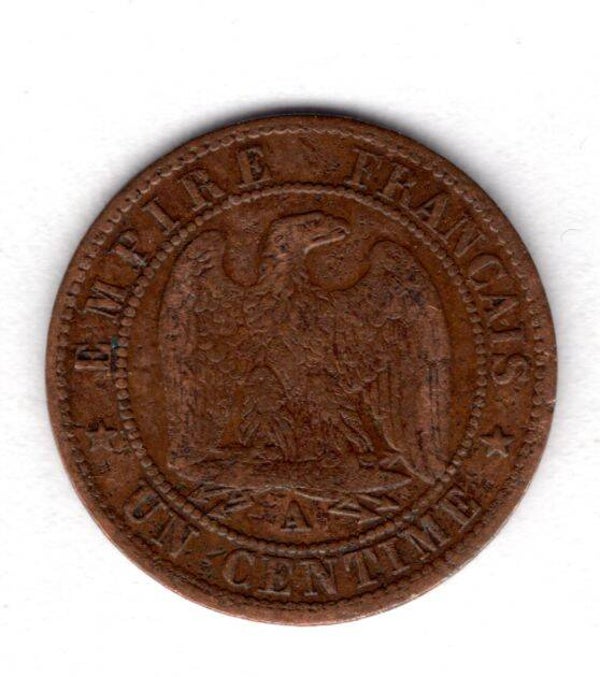 France. Centime 1861A.