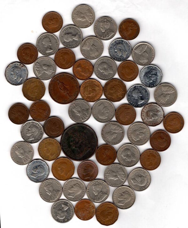 Canada. 50+ Coins, allow for damage, duplication.  dy17014