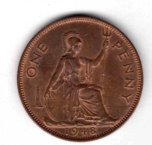 George VI. Penny 1948.