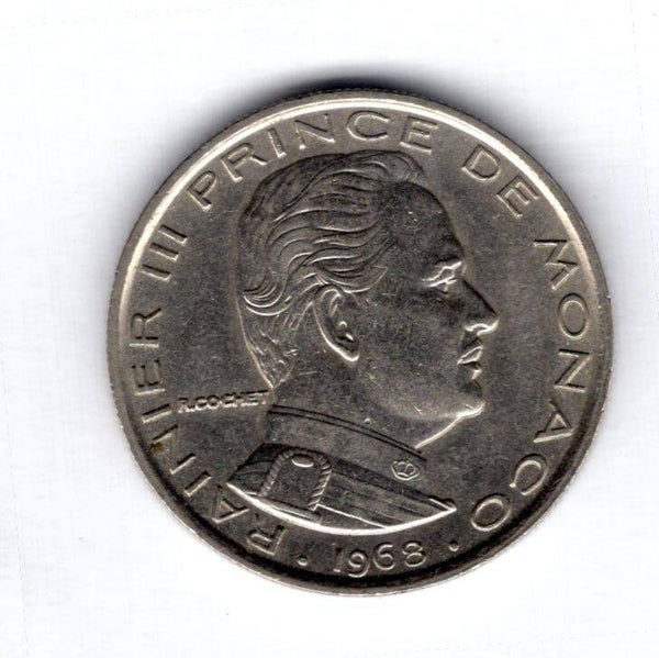 Monaco. Franc 1968.   dy17026