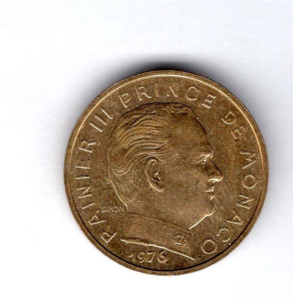 Monaco. 10 Centimes 1976.