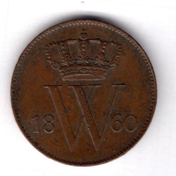 Netherlands. Cent 1860.             DY17033